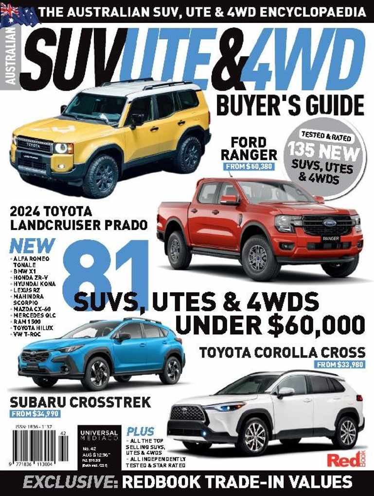 Australian 4WD & SUV Buyer's Guide Magazine (Digital) Subscription