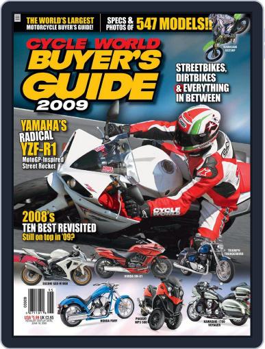 Cycle World Buyer's Guide March 4th, 2009 Digital Back Issue Cover