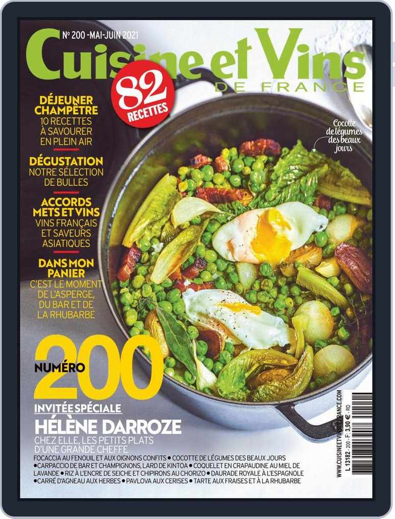 Cuisine Et Vins De France Magazine Digital Subscription Discount Discountmags Com