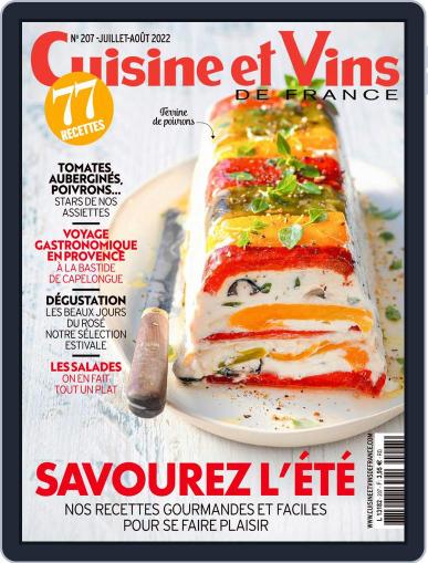 Cuisine Et Vins De France Magazine (Digital) July 1st, 2022 Issue Cover