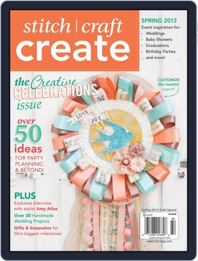 Stitch Craft Create (Digital) March 15th, 2013 Issue Cover