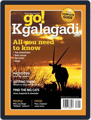 Go! Kgalagadi June 18th, 2013 Digital Back Issue Cover