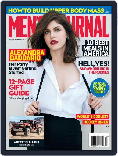 Men's Journal December 1st, 2022 Digital Back Issue Cover