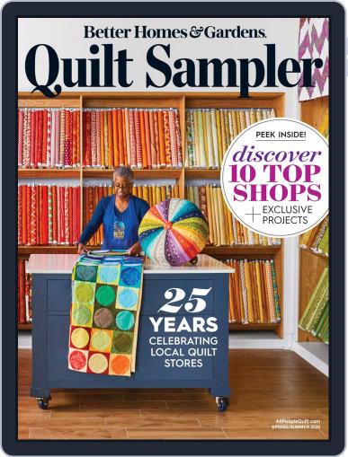 Quilt Sampler April 17th, 2020 Digital Back Issue Cover