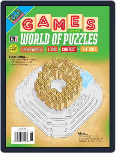 Games World of Puzzles Magazine (Digital) Subscription ...