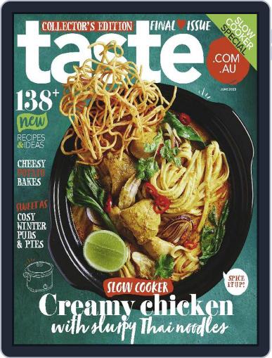 Taste.com.au June 1st, 2023 Digital Back Issue Cover