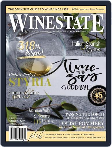 Winestate March 1st, 2023 Digital Back Issue Cover