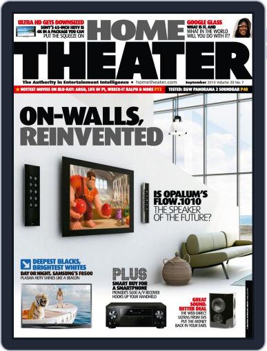 Home Theater September 1st, 2013 Digital Back Issue Cover