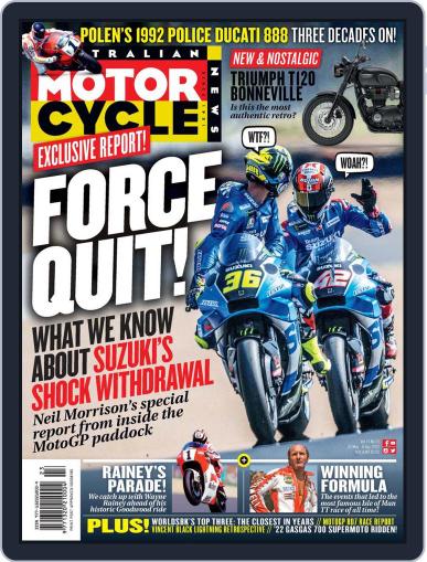 Australian Motorcycle News Magazine (Digital) May 26th, 2022 Issue Cover