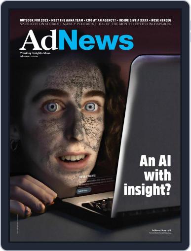 AdNews November 1st, 2022 Digital Back Issue Cover
