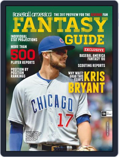 Baseball America: Fantasy Baseball January 1st, 2017 Digital Back Issue Cover