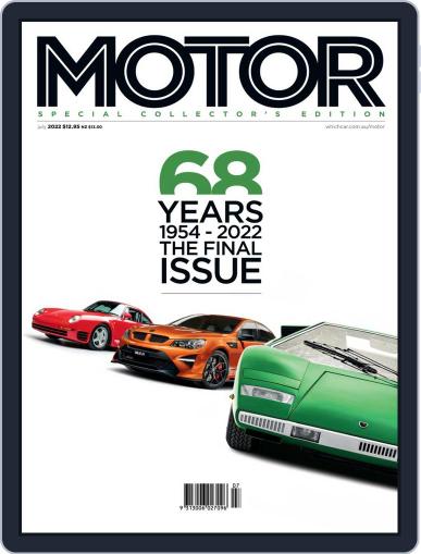 Motor Magazine Australia July 1st, 2022 Digital Back Issue Cover