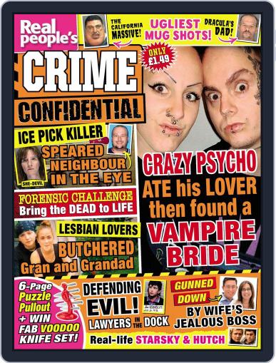Real People's Crime Confidential Magazine (Digital) June 23rd, 2015 Issue Cover