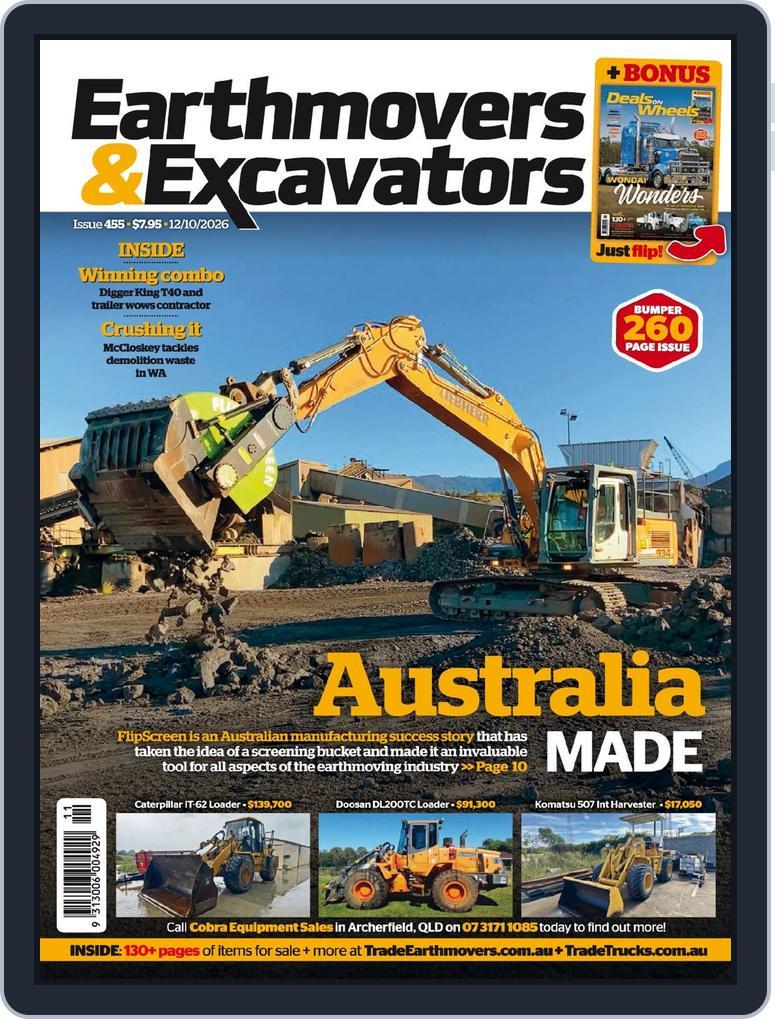 Earthmovers & Excavators