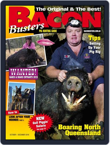 Bacon Busters (Digital) October 1st, 2018 Issue Cover