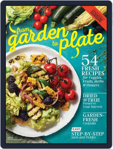 From Garden To Plate April 1st, 2017 Digital Back Issue Cover