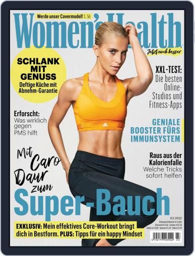 Women’s Health Deutschland Magazine (Digital) March 1st, 2022 Issue Cover