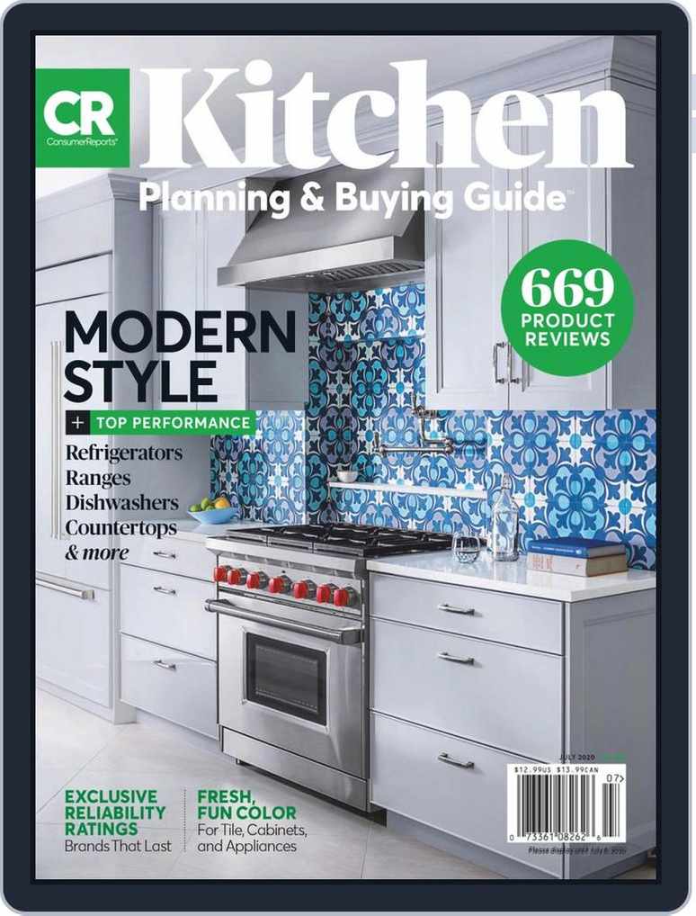 Consumer Reports Kitchen Planning And Buying Guide July 2020 Issue Digital Discountmags Com