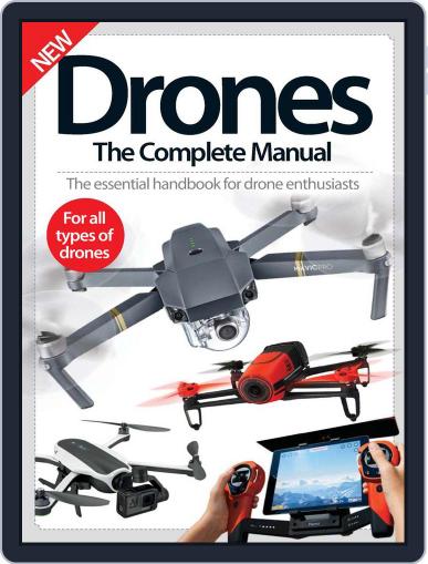 Drones The Complete Manual October 31st, 2016 Digital Back Issue Cover