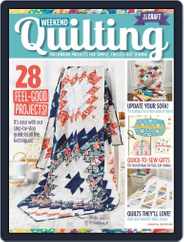 Weekend Quilting United Kingdom Magazine (Digital) Subscription                    May 1st, 2016 Issue