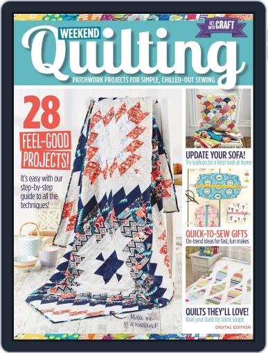 Weekend Quilting United Kingdom May 1st, 2016 Digital Back Issue Cover