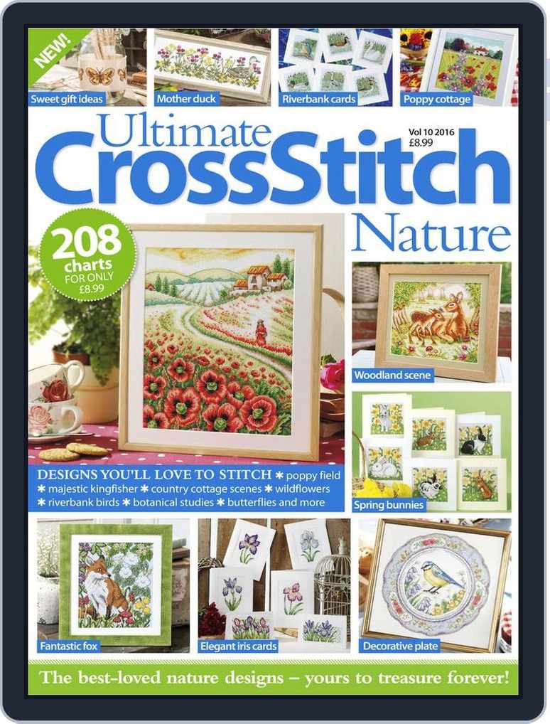 Ultimate Cross Stitch Nature Magazine (Digital) 