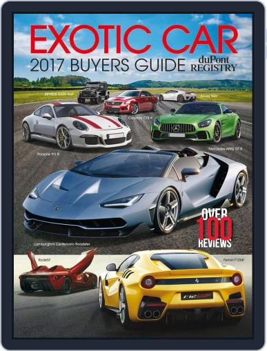 Exotic Car Buyers Guide September 1st, 2016 Digital Back Issue Cover