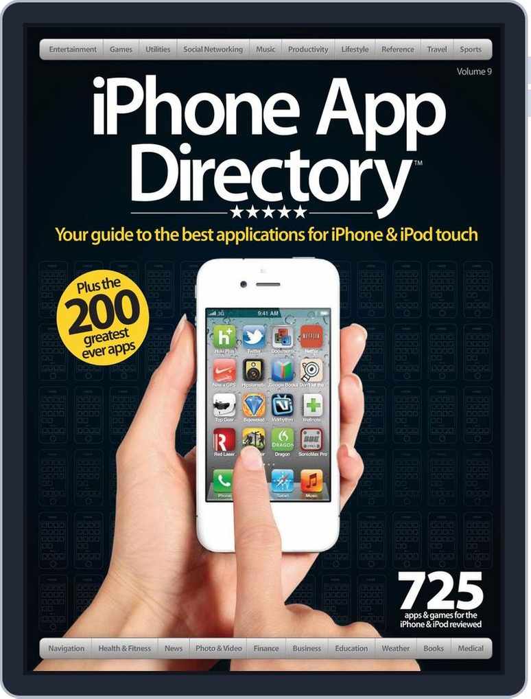 Iphone App Directory Vol 9 Magazine Digital Discountmags Com India