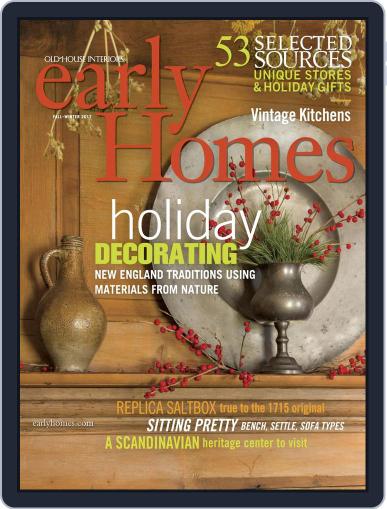 Early Homes October 24th, 2017 Digital Back Issue Cover