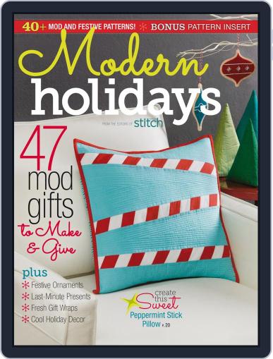 Stitch Modern Holidays September 12th, 2014 Digital Back Issue Cover