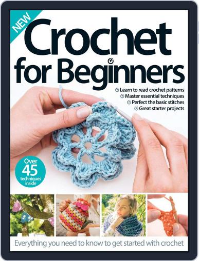 Crochet For Beginners October 1st, 2016 Digital Back Issue Cover