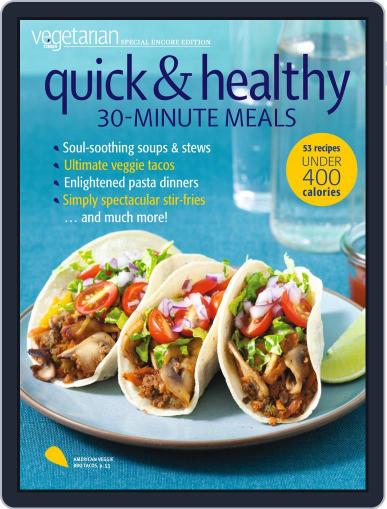 Vegetarian Times - Healing Foods Cookbook March 12th, 2014 Digital Back Issue Cover