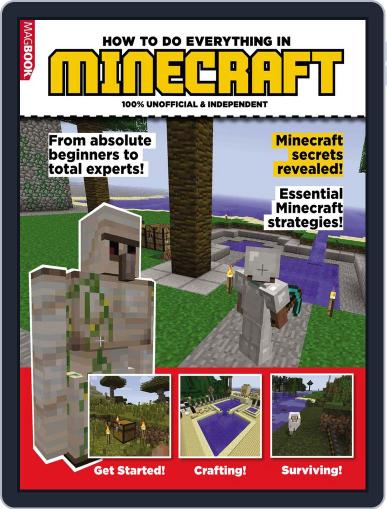 HOW TO DO EVERYTHING IN MINECRAFT Magazine (Digital) March 18th, 2014 Issue Cover