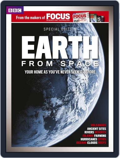 BBC Focus Magazine present Earth from Space October 2nd, 2014 Digital Back Issue Cover
