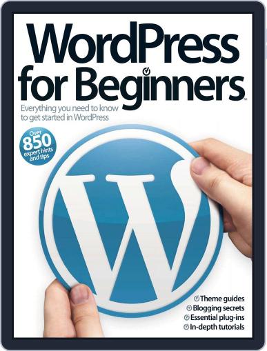 Wordpress For Beginners Vol 1 Magazine (Digital) July 25th, 2012 Issue Cover