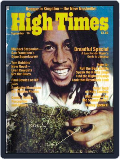 High Times-Bob Marley Edition September 17th, 2009 Digital Back Issue Cover