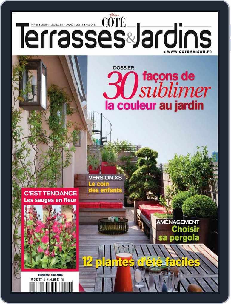 Cote Terrasses Et Jardins Magazine Digital Discountmags Com