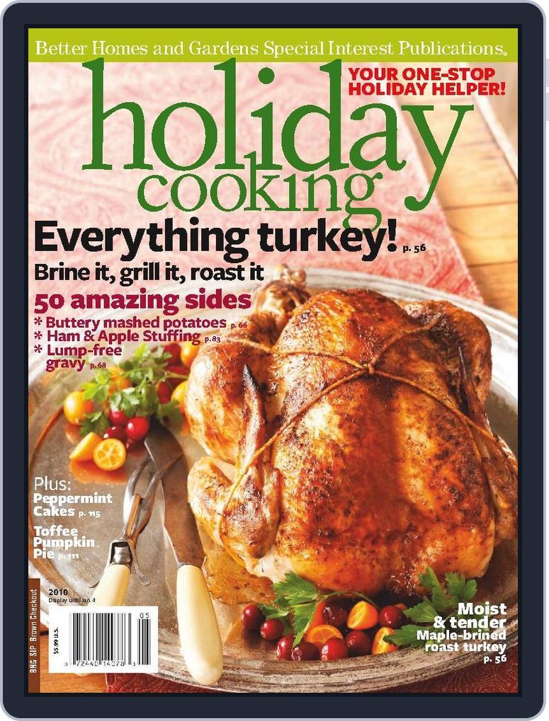 Holiday Cooking May 11th, 2011 Digital Back Issue Cover