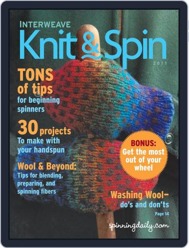 Knit&Spin May 23rd, 2011 Digital Back Issue Cover