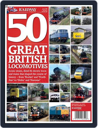 50 Great British Locomotives October 22nd, 2008 Digital Back Issue Cover