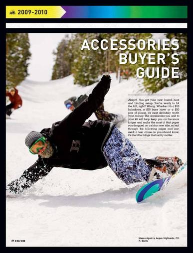 Snowboarder's 2009-2010 Buyer's Guide