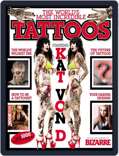 Bizarre: The World's Most Incredible Tattoos July 28th, 2010 Digital Back Issue Cover