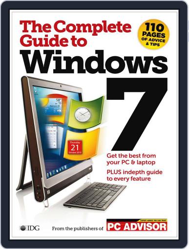The Complete Guide To Windows 7 Magazine (Digital) November 25th, 2010 Issue Cover