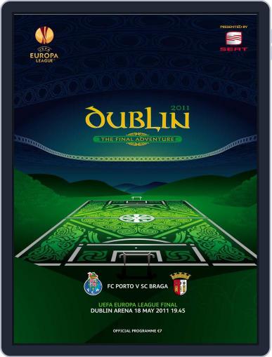 UEFA Europa League final official matchday programme May 19th, 2011 Digital Back Issue Cover