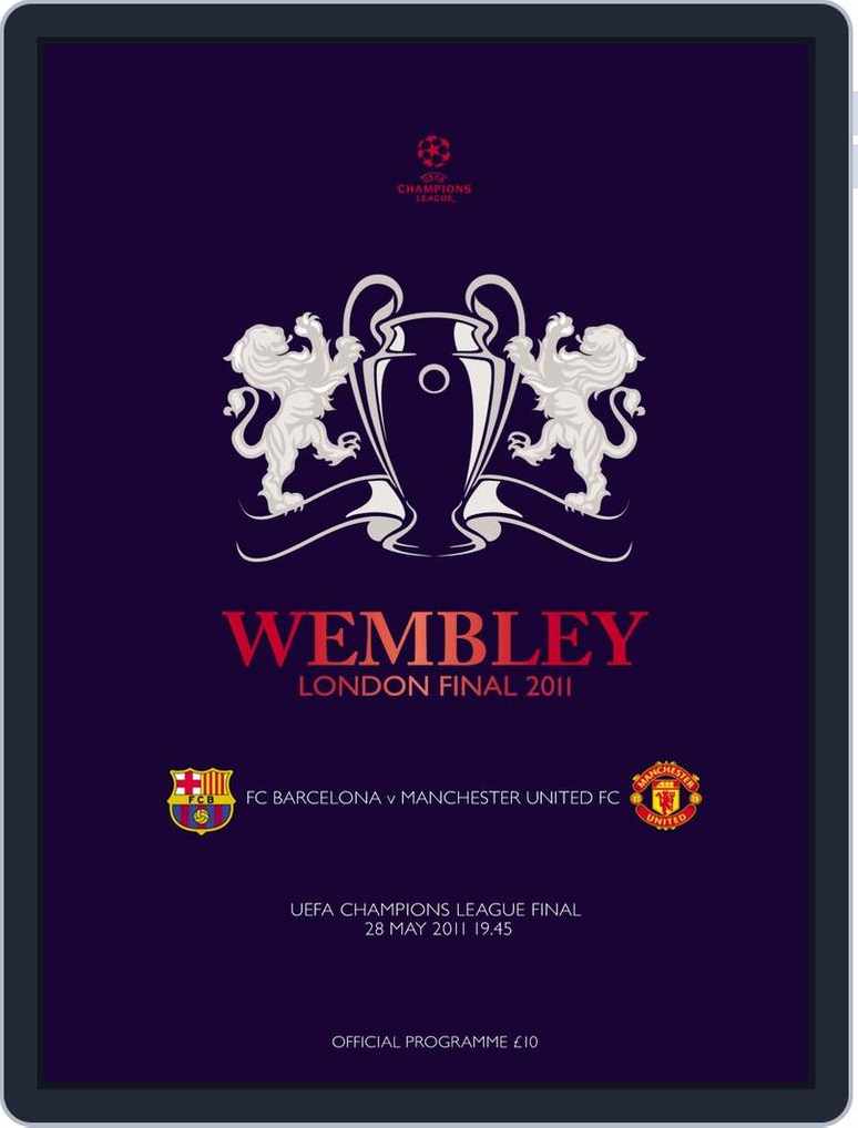 Champions League Games Today 32 https%3A%2F%2Fimg.discountmags.com%2Fproducts%2Fextras%2F62084 uefa champions league final official matchday programme cover 2011 may 24 issue