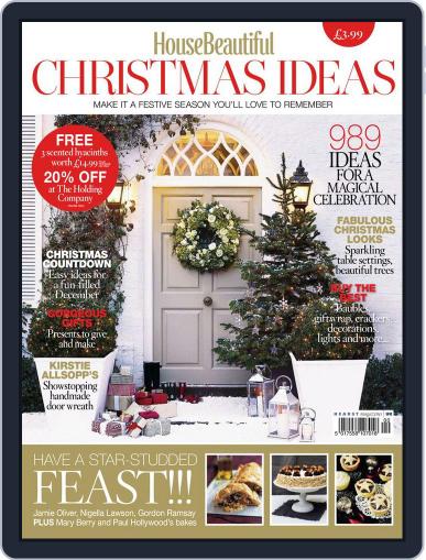 House Beautiful Christmas Ideas October 23rd, 2013 Digital Back Issue Cover