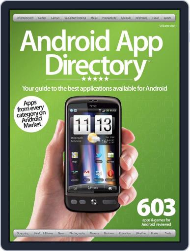 Android App Directory Vol 1 Magazine (Digital) May 22nd, 2012 Issue Cover