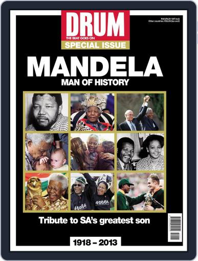 Drum - Nelson Mandela – Man of History December 11th, 2013 Digital Back Issue Cover