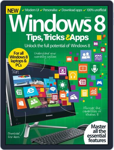 Windows 8 Tips, Tricks & Apps June 24th, 2015 Digital Back Issue Cover