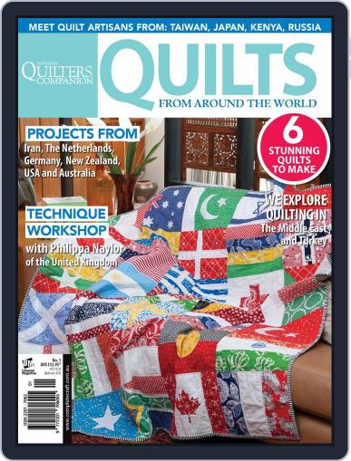 Quilts From Around The World May 8th, 2013 Digital Back Issue Cover